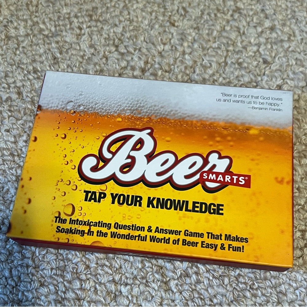 Trivia Game - Yellow Beer Theme